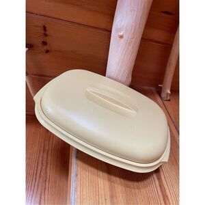 Vintage Tupperware Microwave Food Steamer